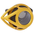 Arlen Ness, conjunto del filtro de aire Clear Tear. Oro
