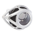 Arlen Ness, conjunto del filtro de aire Clear Tear. Cromo
