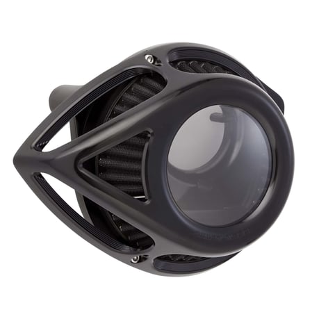 Arlen Ness, conjunto del filtro de aire Clear Tear. Negro