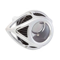 Arlen Ness Chrome Clear Air Cleaner Assembly for Harley-Davidson