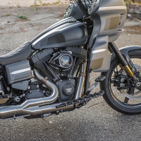 Arlen Ness, conjunto del filtro de aire Clear Tear. Negro