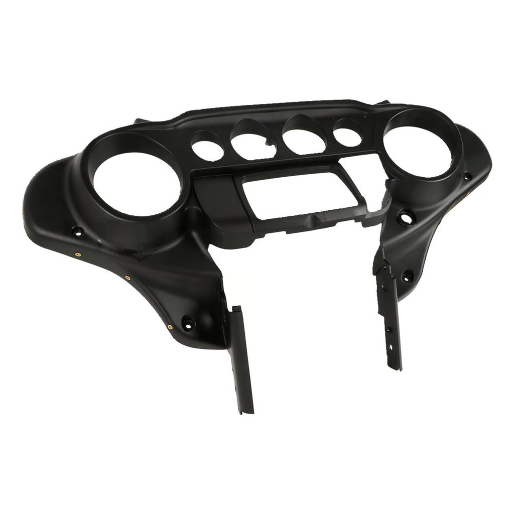 Inner batwing fairing. Black For Harley-Davidson