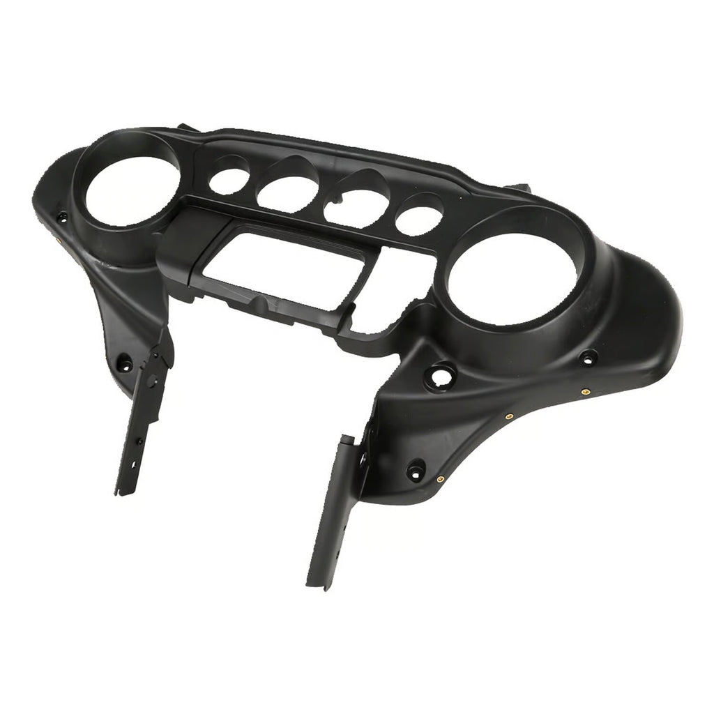 Inner batwing fairing. Black For Harley-Davidson