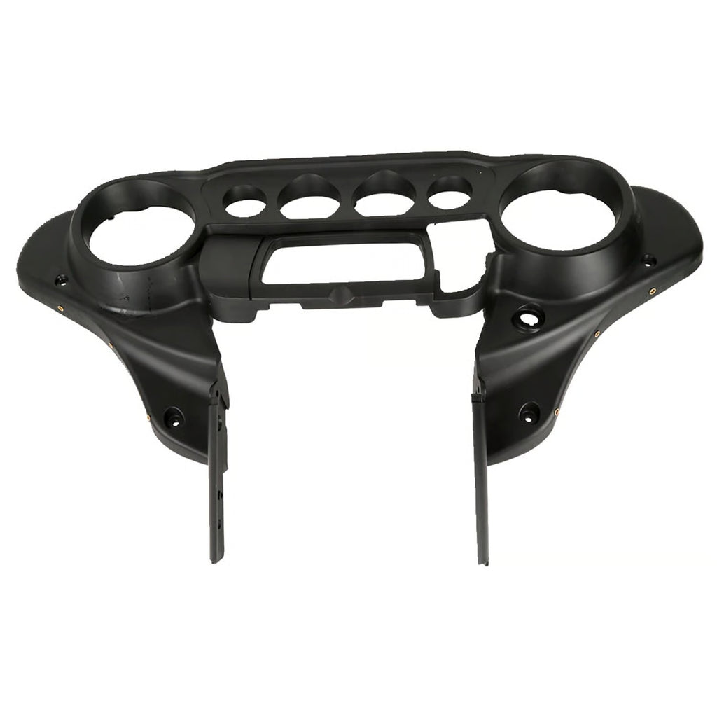 Inner batwing fairing. Black For Harley-Davidson