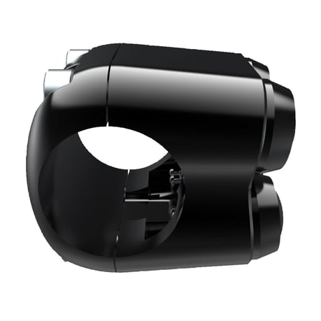 Motone, microinterruptor de 4 botones. Negro