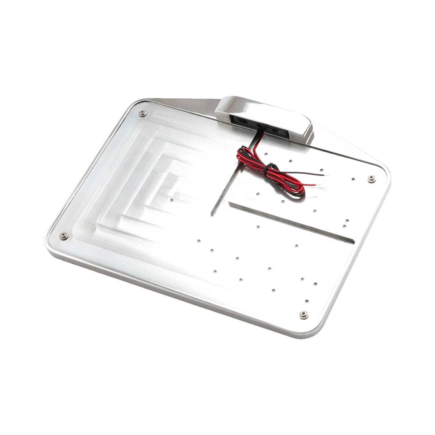 Soporte matrícula con luz LED para matrícula (versión UE) para moto