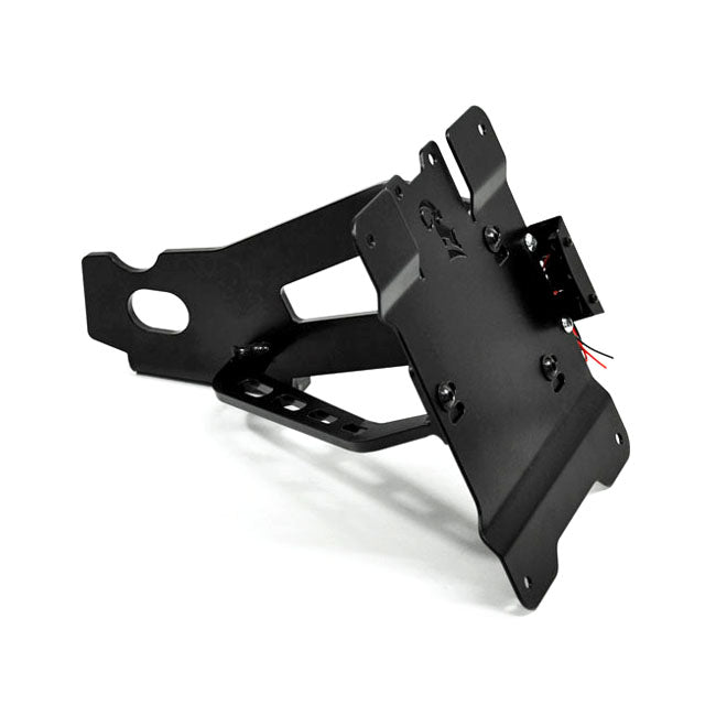 Soporte matrícula lateral para Harley-Davidson Sportster 2004-2022