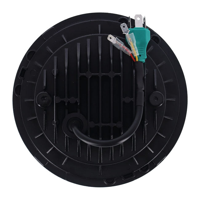 7" LED-Scheinwerfer mit Halo-Ring, zugelassen für Harley-Davidson