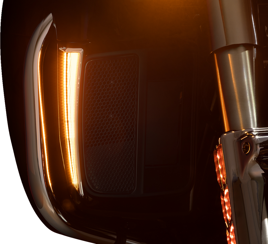 Fang® Chrom-Unterverkleidungslichter für Harley Davidson