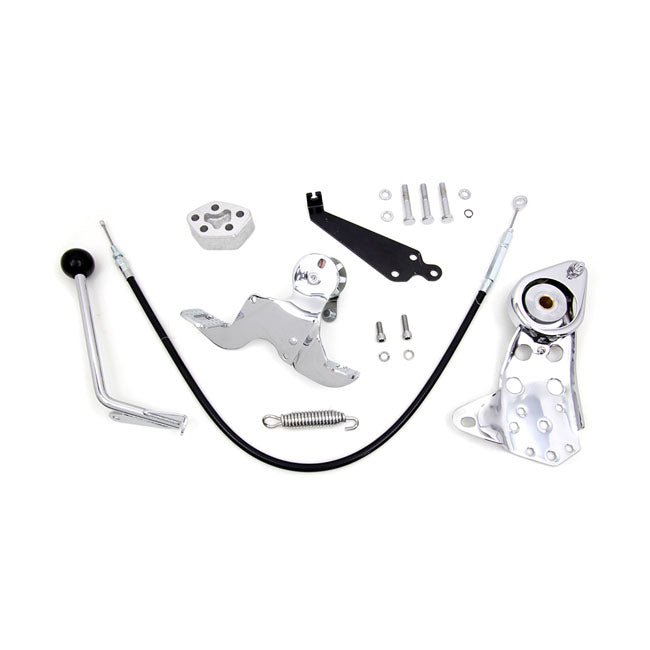 Jockey Change Change Change Conversion Kit. Chrome voor Harley-Davidson