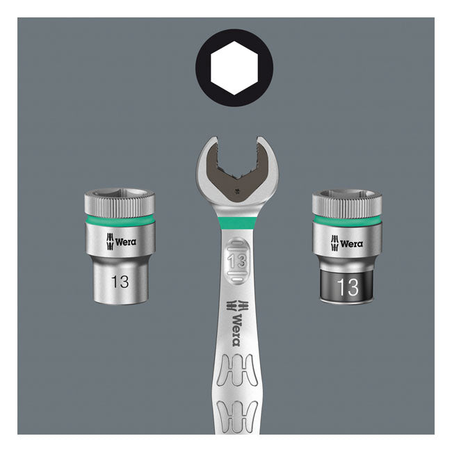Wera, Juego De 5 Llaves De Boca Y De Estrella Joker Serie 6003
