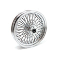 Rear Wheel Thick Spokes 3.50 X 16 Chrome For Harley Davidson