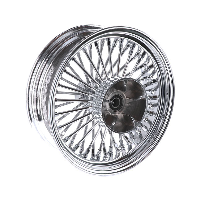 MCS 48 Fat Spoke 5,50 x 16 Chrom-Radial-Hinterrad für Harley Davidson
