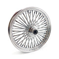 MCS 48 Fat Spoke Radial Front Wheel 3.50 x 18 SF Chrome For Harley Davidson