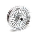 Rear Radial Wheel 48 Thick Spokes 4.25 X 18 Chrome Plated For Harley Davidson