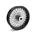 MCS 48 Fat Spoke 4.25 x 18 Black Radial Rear Wheel for Harley Davidson