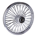 MCS 48 Fat Spoke 2.15 x 19 DF Chrome Front Radial Wheel for Harley Davidson
