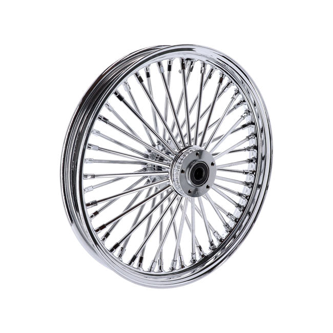 MCS 48 Fat Spoke 2.15 x 19 SF Chrome Front Radial Wheel for Harley Davidson