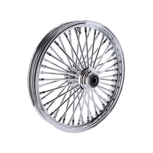 MCS 48 Fat Spoke 2.15 x 19 SF Chrome Front Radial Wheel for Harley Davidson