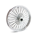 MCS 48 Fat Spoke 2.15 x 21 DF Black Chrome Radial Front Wheel for Harley Davidson