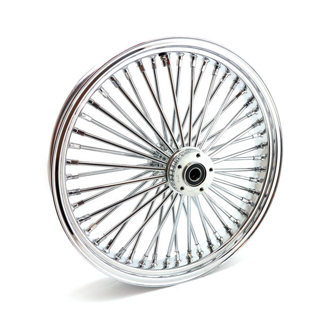 MCS 48 Dicke Speichen Radial Vorderrad 3,50 x 21 DF Chrom für Harley Davidson