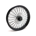 MCS 48 Fat Spoke Radial Front Wheel 3.50 x 21 SF Black for Harley Davidson