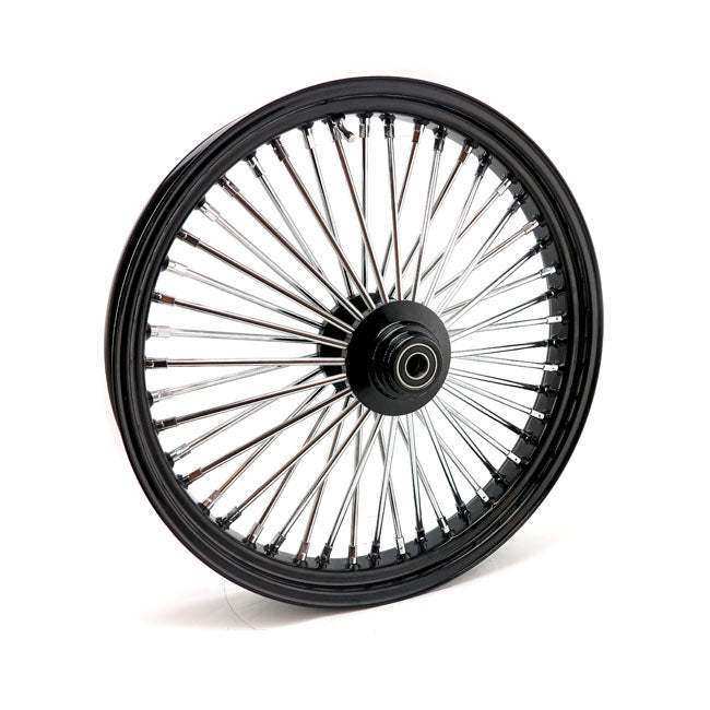 MCS 48 Fat Spoke Radial Front Wheel 3.50 x 23 SF Black for Harley Davidson