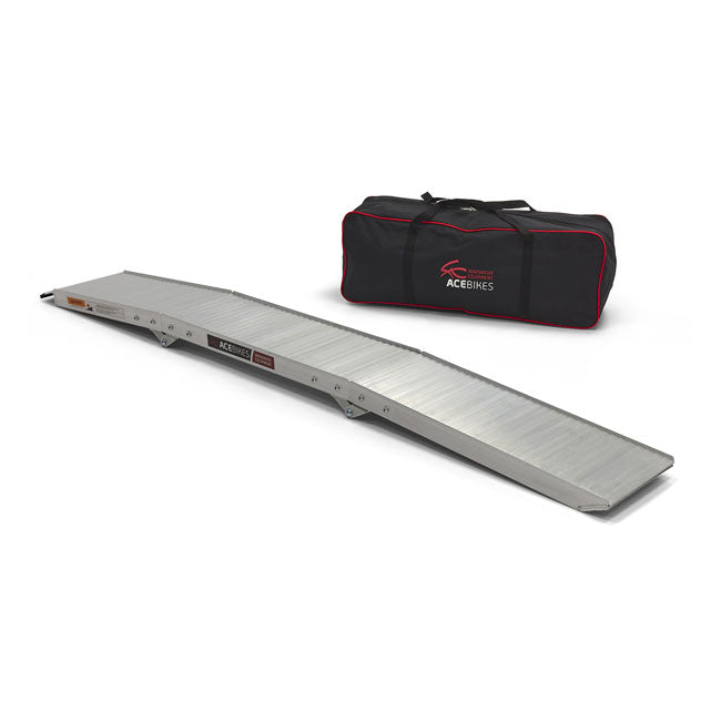 Compact Folding Motorcycle Ramp