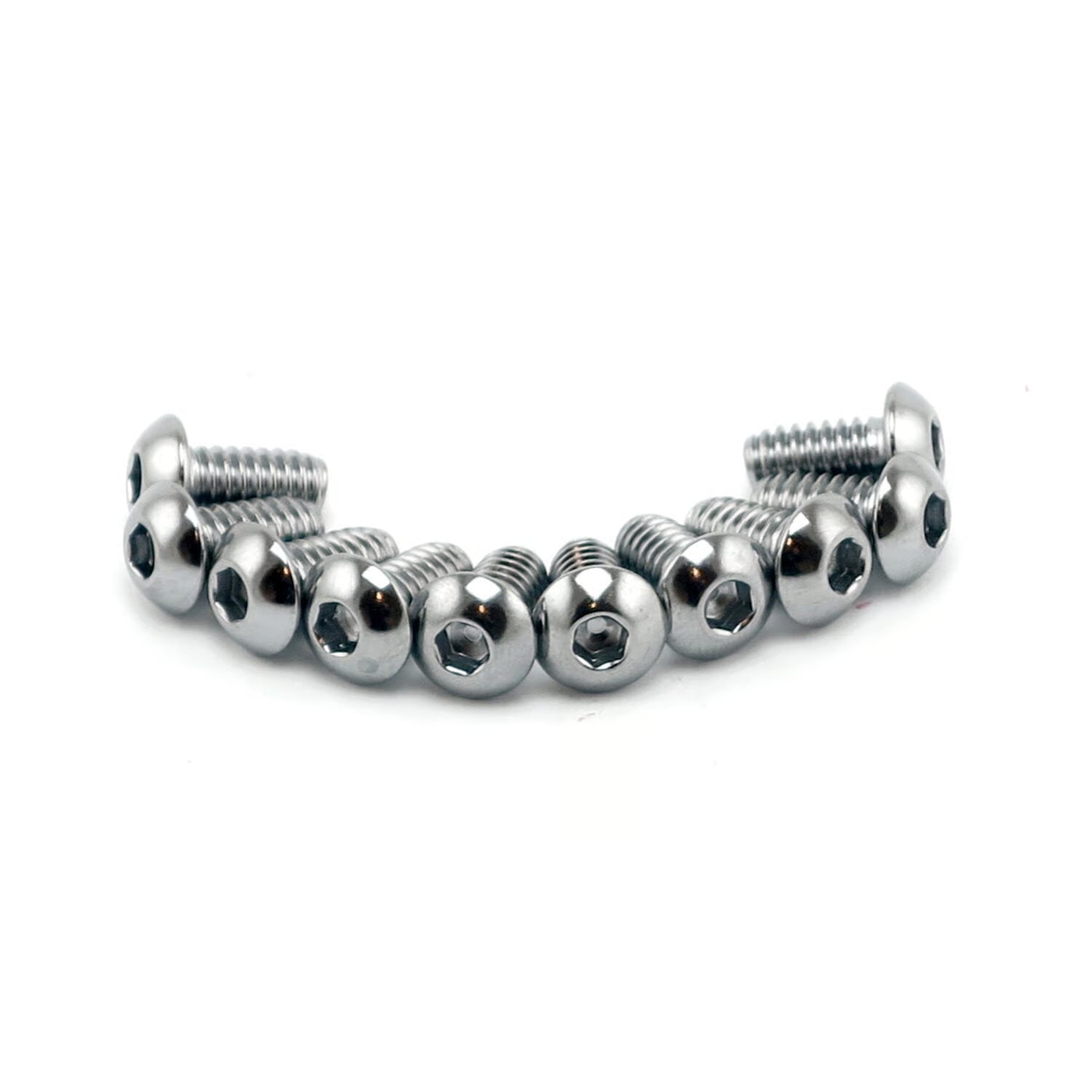 10 tornillo lateral tija allen cabeza botón para Harley-Davidson 2823