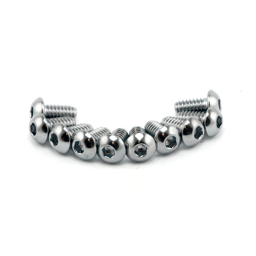 10 tornillo lateral tija allen cabeza botón para Harley-Davidson 2823