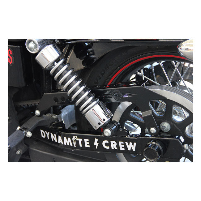 Cult-Werk, Superior Black Correa Protector voor Harley-Davidson 06-17 Dyna