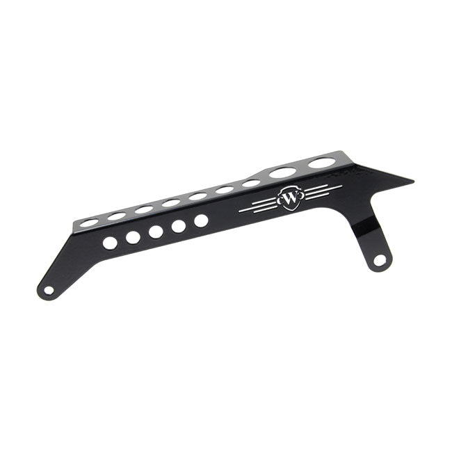 Cult-Werk Black Upper Belt Guard for Harley-Davidson 06-17 Dyna