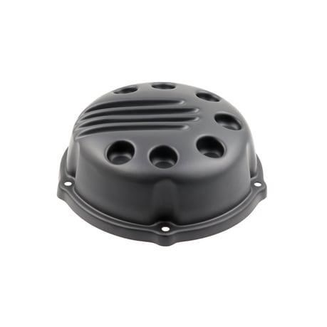 Cult-Werk, air cleaner cover. Slotted, paintable finish