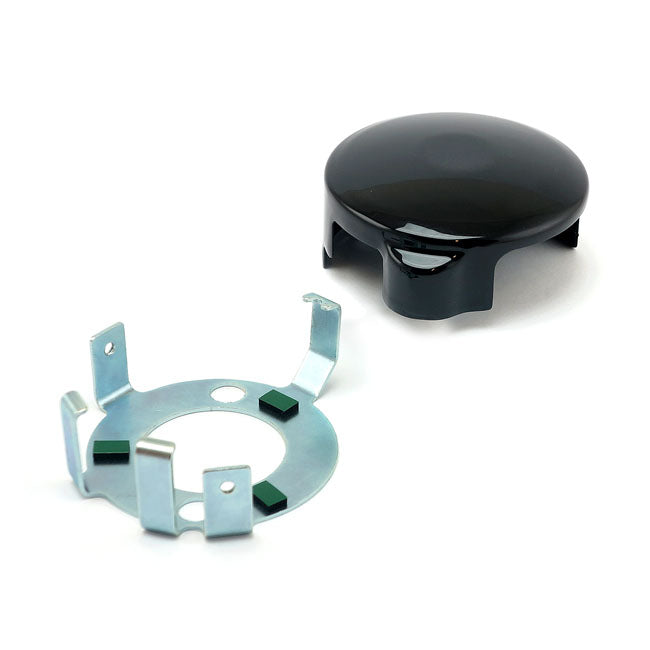 M8 Starter Motor End Cover Kit, Black for Harley Davidson