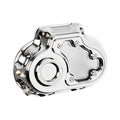 PM, Transmission End Cover, Vision, Hydraulic. Chrome for Harley Davidson
