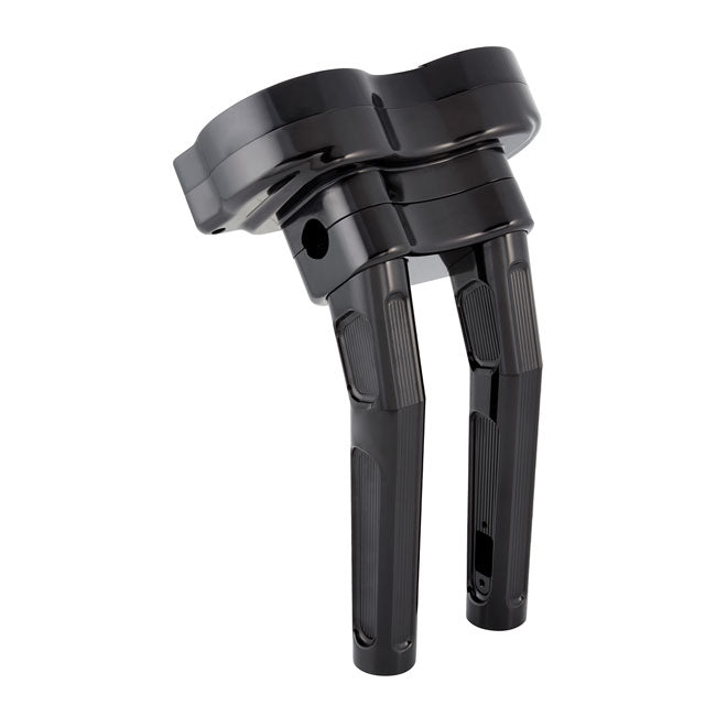 Arlen Ness, Method 10, schwarze Lenkererhöhungen für Harley-Davidson Road Glides