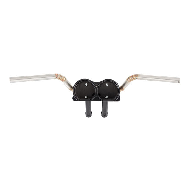 Arlen Ness, Method 10, schwarze Lenkererhöhungen für Harley-Davidson Road Glides