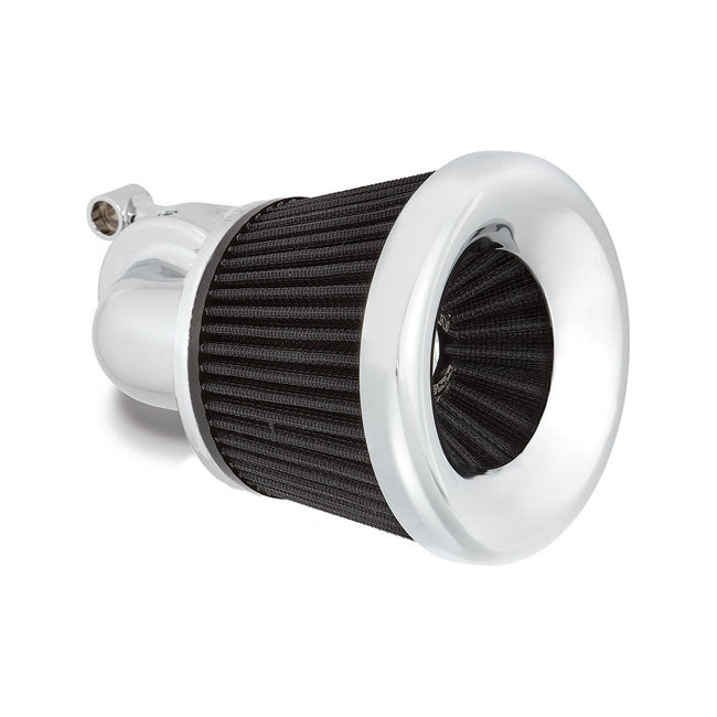 Arlen Ness, 90 ° Speed ​​Air Cleaner Kit. Chrom für Harley Davidson