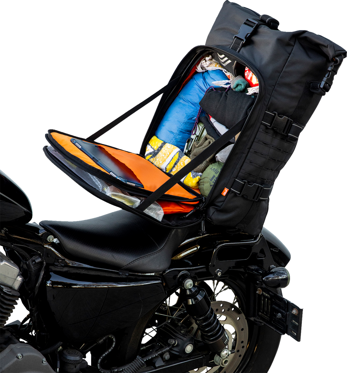 Exfil-80 2.0 bag for motorcycle