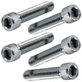 5 Tornillo Para Harley-Davidson 1/2-13 X 3-1/4" Allen Cromado Grado 8