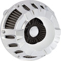 Kit filtro de aire Inverted Series Deep Cut cromado para Harley Davidson - FLTR/FLHX 23-25