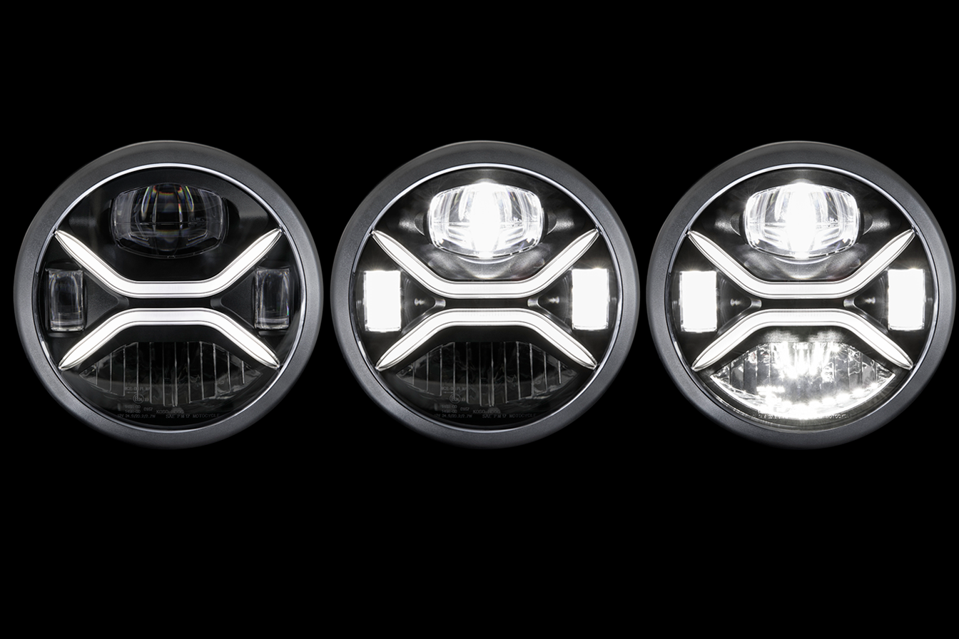 Faro Universal LED Homologado 7" Xenith Koso GA030000