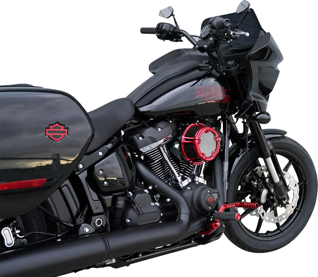 Filtro de aire Method™ Clear Series rojo para Harley Davidson FLTR/FLHX