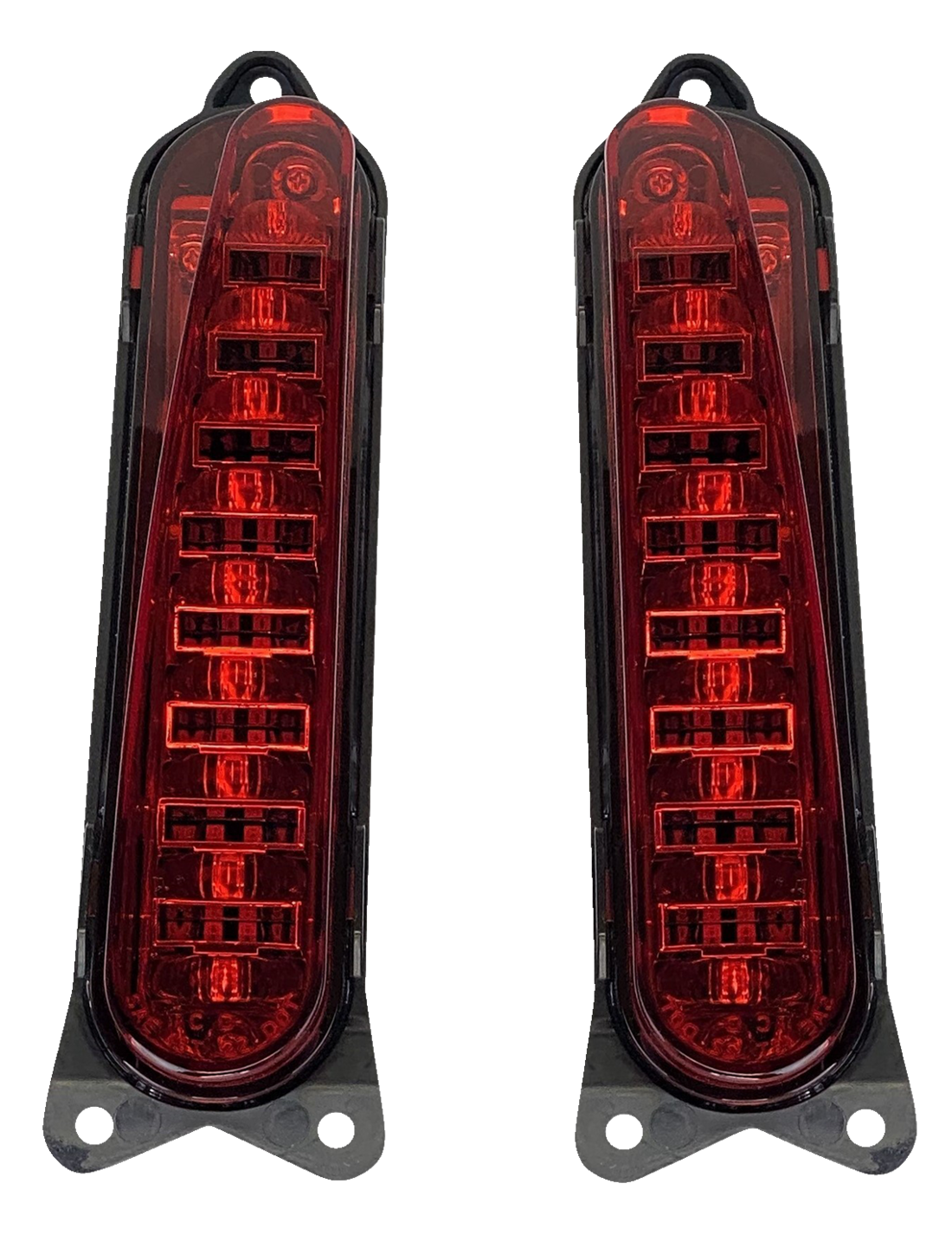 Probeam® Low Profile LED-Rücklichter mit unterem Fenster für Harley Davidson