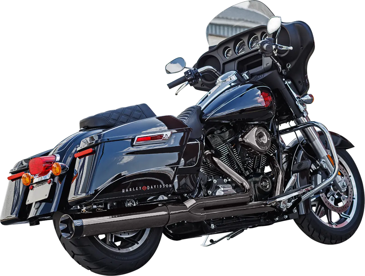 Sidewinder® 2-in-1 Chrome Lava Exhaust System for Harley Davidson M8