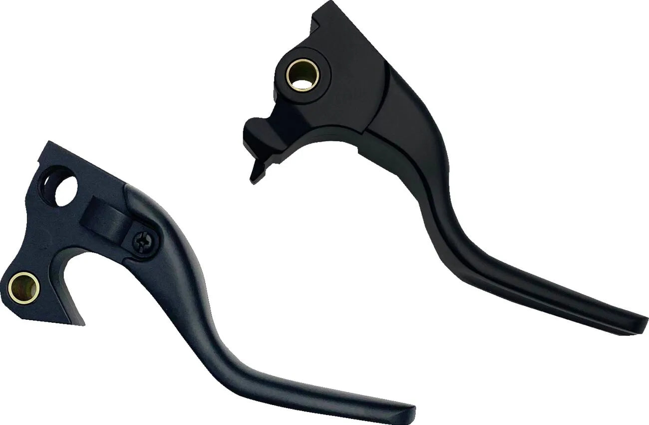 Schwarzes Kurzhebelset für Harley Davidson XL