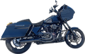 2-in-1 Black Exhaust System for Harley Davidson FL 17-25