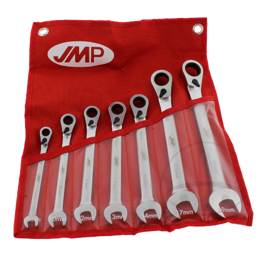 Ratcheting Combination Wrench Set