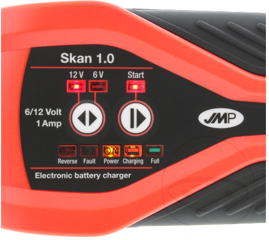 Cargador Mantenedor De Batería Skan 1.0 6/12V 1A