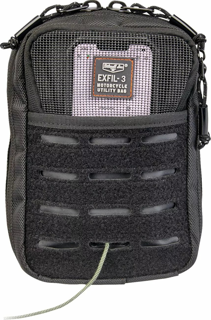 Exfil-3 Gen 2 Schwarze Motorradtasche